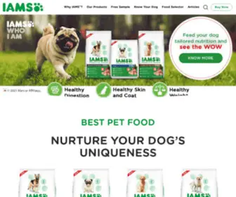 Iams-India.com(Iams India) Screenshot