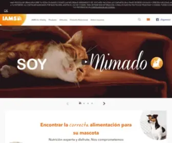 Iams.es(Alimentos para perros y gatos IAMS) Screenshot