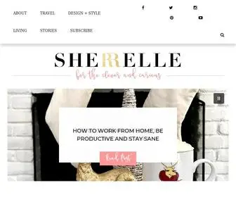 Iamsherrelle.com(For the clever and curious) Screenshot