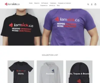 Iamsick.shop(The) Screenshot