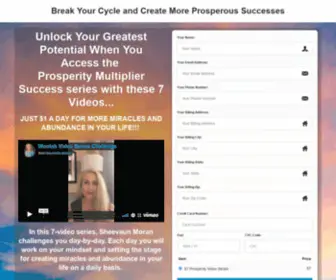 Iamsuccessnow.com(Woolah Prosperity Multiplier Challenge) Screenshot