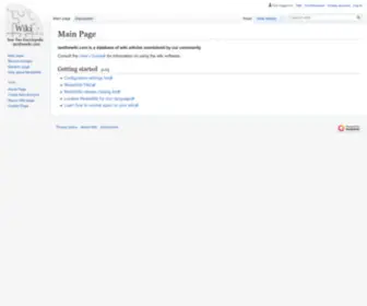 Iamthewiki.com(Free encyclopedia) Screenshot