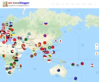 Iamtravelblogger.com(Travel Blogger Community) Screenshot