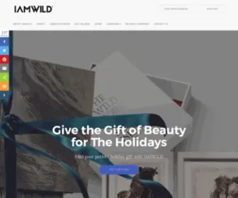 Iamwild.com(Connecting business and conservation) Screenshot