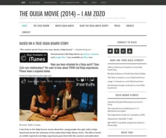 IamZozomovie.com(Ouija movie) Screenshot