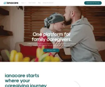Ianacare.com(The platform for family caregivers) Screenshot