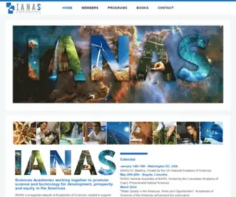 Ianas.org(Home) Screenshot