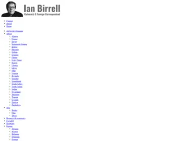Ianbirrell.com(Ian Birrell) Screenshot