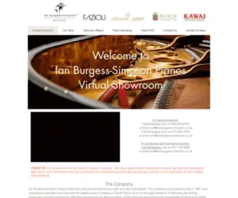 Ianburgess-Simpson.com(Piano Sales) Screenshot