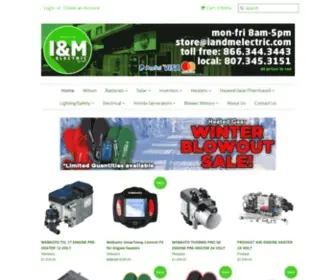 Iandmelectric.com(I&M Electric) Screenshot