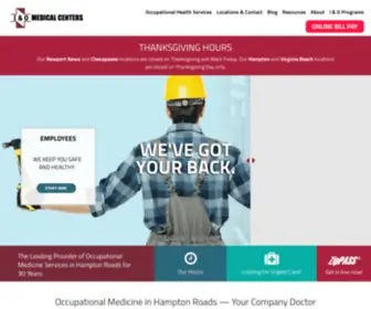 Iandomedical.com(I & O Medical Centers) Screenshot