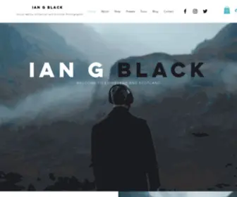 Iangblack.com(Ian G Black) Screenshot