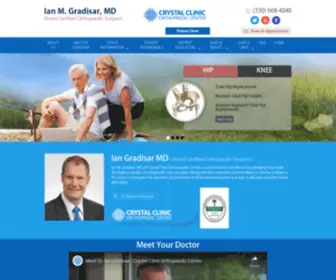 Iangradisarmd.com(Dr Ian Gradisar) Screenshot