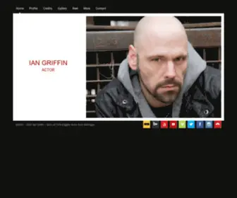 Iangriffinactor.com(Ian's actor website. Ian Griffin) Screenshot