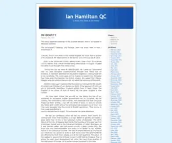 Ianhamiltonqc.com(Ian Hamilton QC) Screenshot