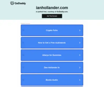 Ianhollander.com(Ian) Screenshot