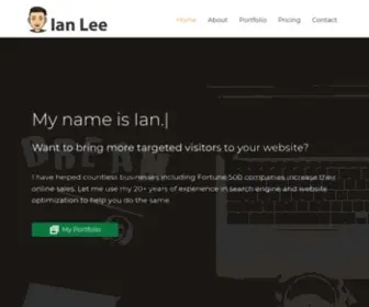 Ianlee.ca(Port Moody Web Development & Search Engine Optimization) Screenshot