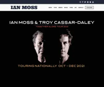 Ianmoss.com.au(Ian Moss Official Website. Ian Moss) Screenshot