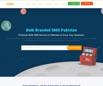 Ianol.com.pk(Bulk Branded SMS Pakistan) Screenshot