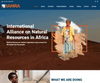 Ianra.org(Home) Screenshot