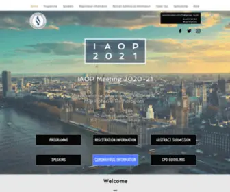 Iaoplondon2020.com(IAOP London 2020) Screenshot