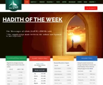 Iaosregina.com(Islamic Association of Saskatchewan) Screenshot