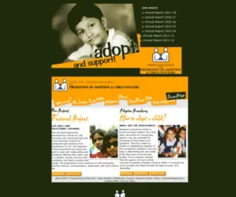 Iapacw.org(Indian Association for Promotion of Adoption & Child Welfare) Screenshot