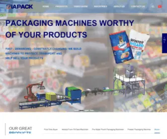 Iapak.com(Packaging Machine Manufacturer) Screenshot