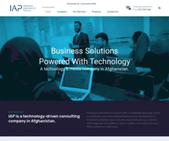 Iapcorporate.com(Intellectual Applications & Products) Screenshot