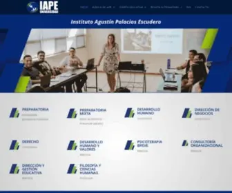 Iape.edu.mx(Universidad) Screenshot