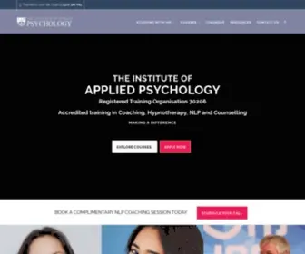 Iap.edu.au(NLP Coaching) Screenshot