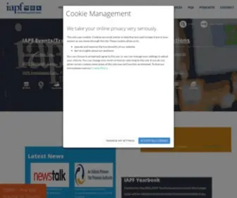 Iapf.ie(Irish Association of Pension Funds) Screenshot