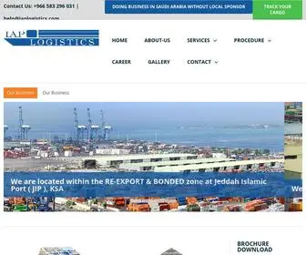 Iaplogistics.com(Top Global Logistics Company) Screenshot