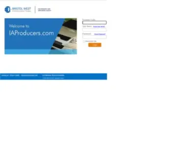 Iaproducers.com(Bristol West Maintenance) Screenshot