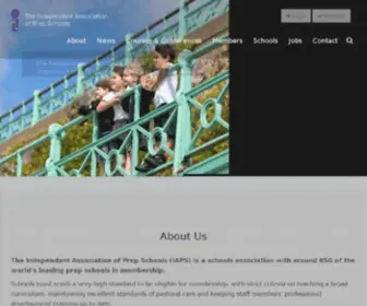 Iaps.org.uk(The Independent Association of Prep Schools) Screenshot