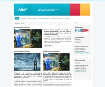 Iaraf.org(Inicio) Screenshot