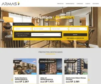 Iarmas.cl(Inmobiliaria ARMAS) Screenshot