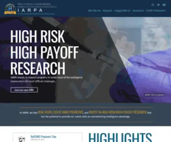 Iarpa.gov(The Intelligence Advanced Research Projects Activity (IARPA)) Screenshot