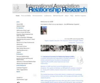 Iarr.org(The International Association for Relationship Research (IARR)) Screenshot