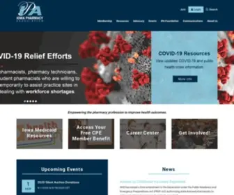 Iarx.org(Iowa Pharmacy Association) Screenshot