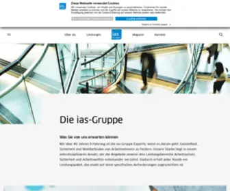 Ias-Gruppe.de(Die ias) Screenshot