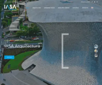 Iasa-MEX.com(Sitio oficial de Industrial Afiliada) Screenshot