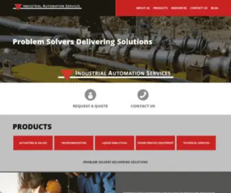 Iasaz.com(Industrial Automation Services) Screenshot