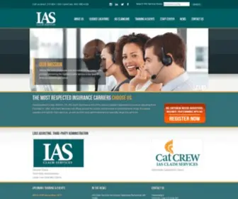 Iasclaims.com(IAS Claim Services) Screenshot