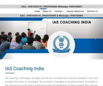 Iascoachingindia.in(IAS Coaching) Screenshot