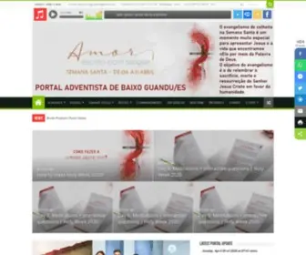 Iasdbaixoguandu.com.br(PORTAL ADVENTISTA DE BAIXO GUANDU/ES) Screenshot