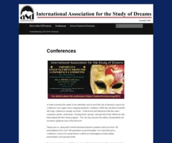 Iasdconferences.org(IASD Conferences) Screenshot