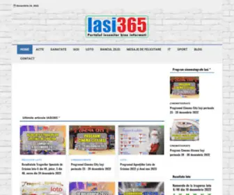 Iasi365.com(Iasiportalul iesenilor bine informati) Screenshot