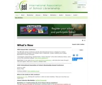 Iasl-Online.org(International Association of School Librarianship) Screenshot