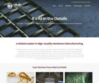 Iasltd.com(Custom Brass Hardware Manufacturer for Handbags) Screenshot